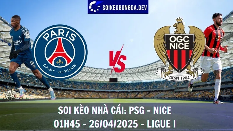 Soi kèo nhà cái PSG vs Nice - 26/04/2025 - Ligue I 3 Soi kèo nhà cái PSG vs Nice - 26/04/2025 - Ligue I